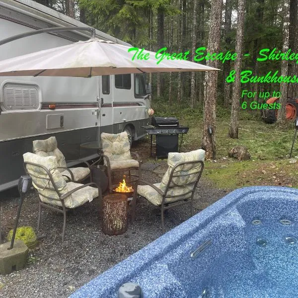 The Great Escape - Shirley & BH, hotel din Sooke