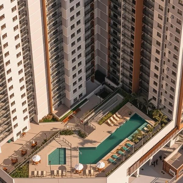 Rio Energy 2 bedrooms 4 beds Pool Porto Maravilha - Foto 3