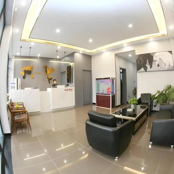 Jun Hotel Shanxi Linfen Hongdong County Dahuaishu Xungen Jizhuyuan, hotel u gradu 'Khundun'