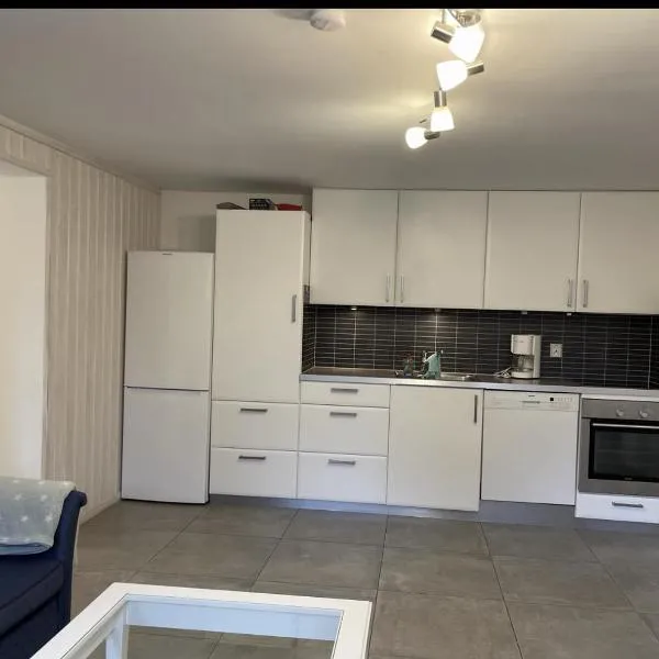 One bedroom apartment in Hønefoss、Hvalのホテル