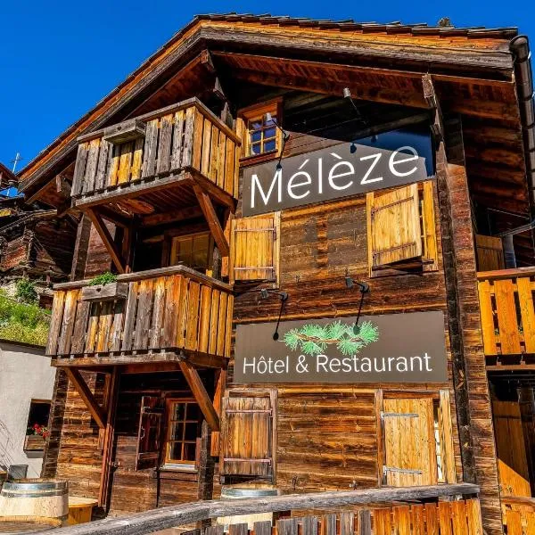 Grimentz में, होटल Hôtel-Restaurant Mélèze Grimentz