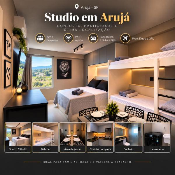Studio Moderno em Arujá Conforto e Praticidade