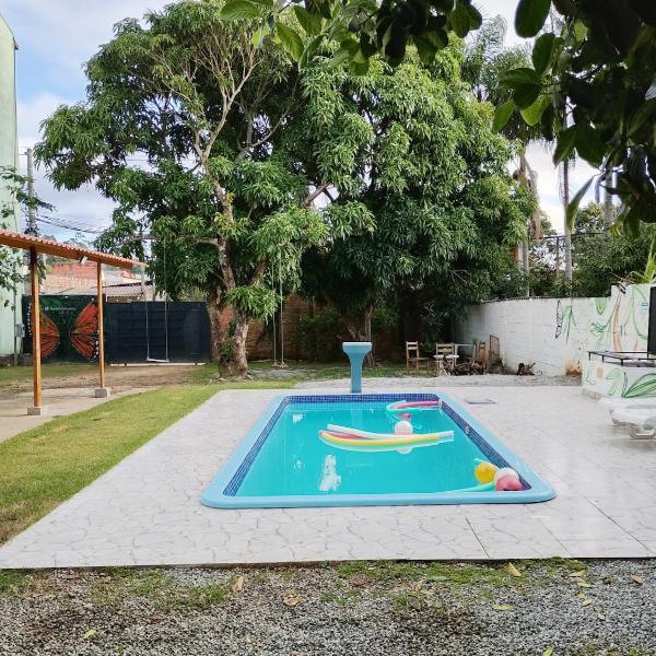 Casa rústica camas para 10 pessoas piscina Suzano