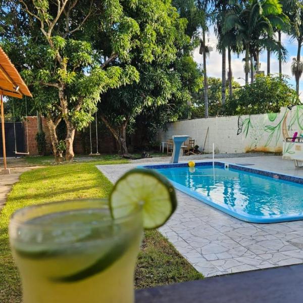 Casa rústica camas para 10 pessoas piscina Suzano - Foto 4