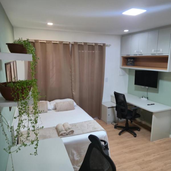 Microcasa completa confortavel e bem localizada