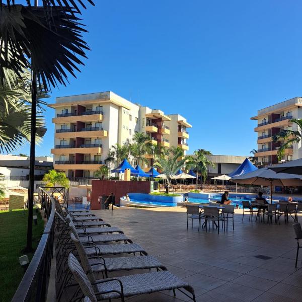 Náutico Flat, Lazer e Conforto em caldas novas com uso das piscinas do hotel Marina - Foto 5