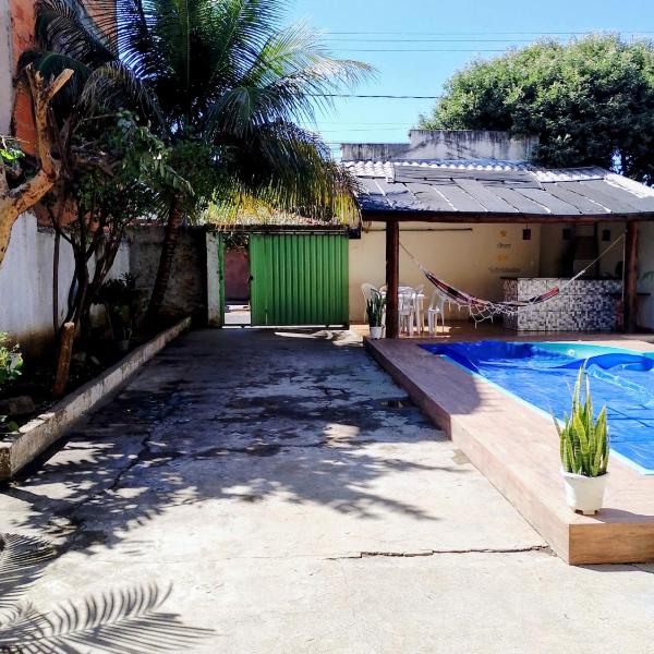 Casa de Verão, 04 quartos todos com ar condicionado, 03 banheiros, churrasqueira e piscina para relaxar - Foto 4