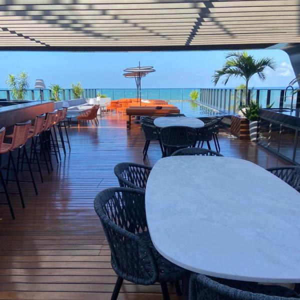 Flat 317 Conforto a beira Mar de Cabo Branco I Setai Edition - Foto 3