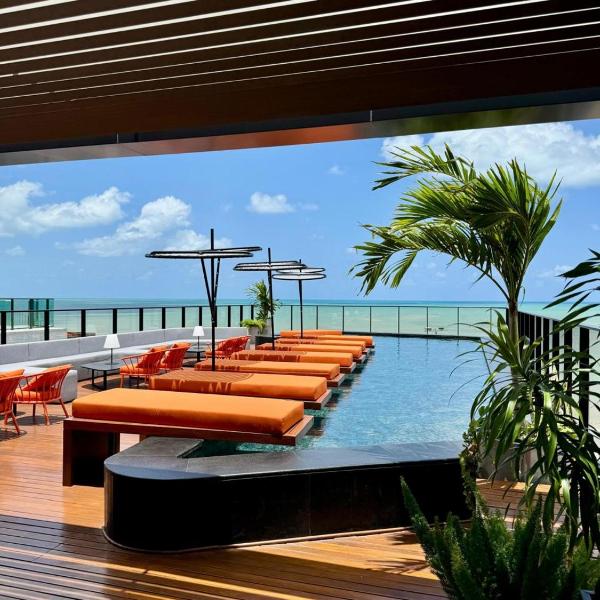 Flat 412 Conforto com Varanda vista para o Mar I Beira Mar Cabo Branco - Foto 5