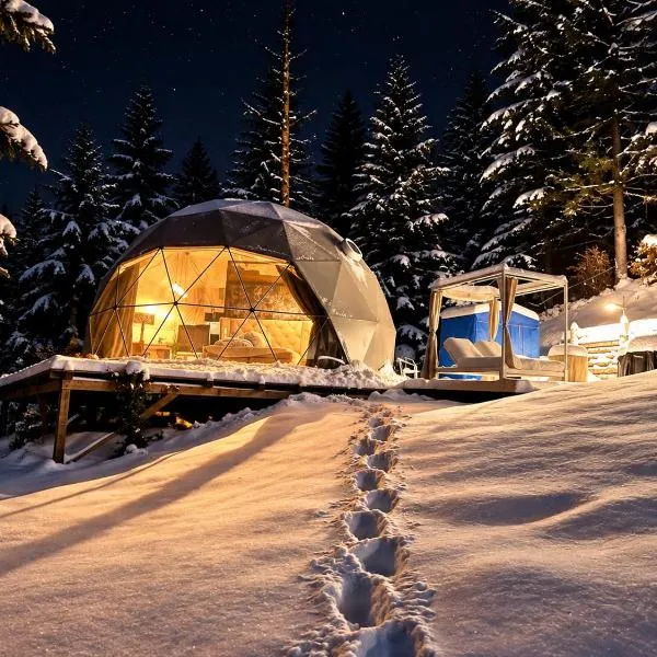 Glamping Špindl One&Only、スピンドレルフ・ムリンのホテル