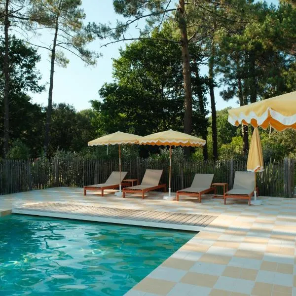 Boutique Hôtel La Baignoire、ラカノー・オセアンのホテル