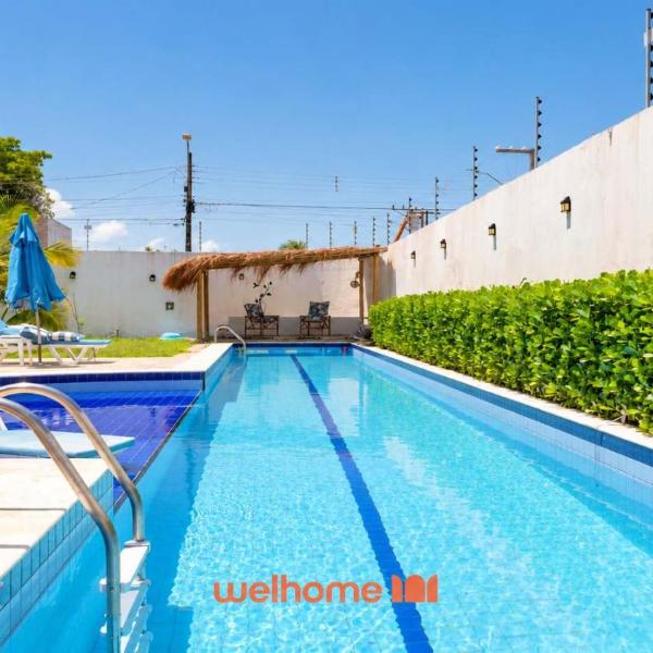 Casa em Maceio com Piscina a 350m da Praia Guaxuma