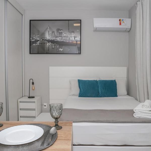 Apartamento para 4 pessoas com garagem e maior piscina de borda infinita de São Paulo - Foto 2