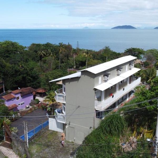 Studio com AC na Praia do Curral Ilhabela 5 minutos a pé da praia - Foto 5