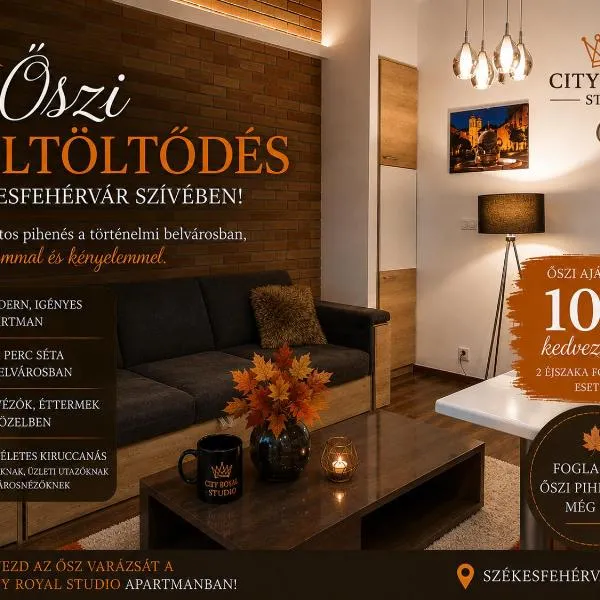 City Royal Studio โรงแรมในเซแกชแฟเฮร์วาร์