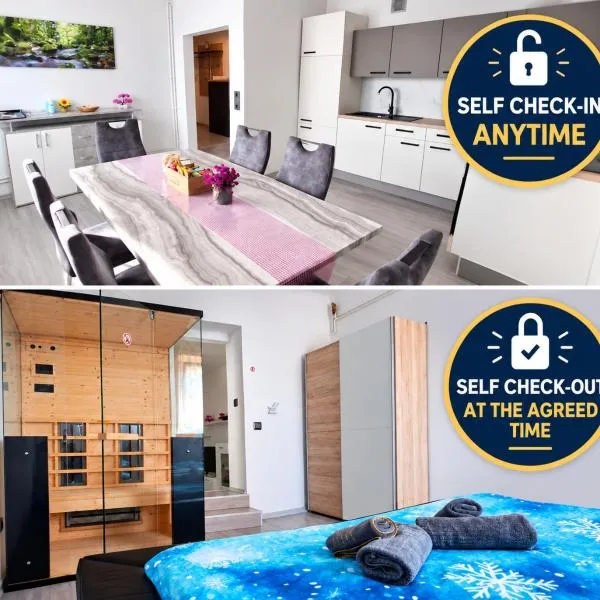 Tabor View Apartment with sauna-Free parking: Maribor şehrinde bir otel