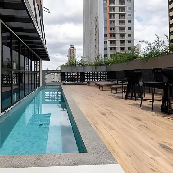Hospitalidade Pá-pum com linda vista, jacuzzi e piscina - Foto 4