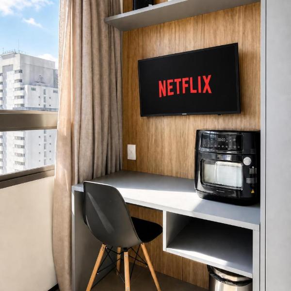 Studio Moderno na Vila Mariana a 350m do Metro perto do Parque Ibirapuera com Academia WeCare - Foto 4