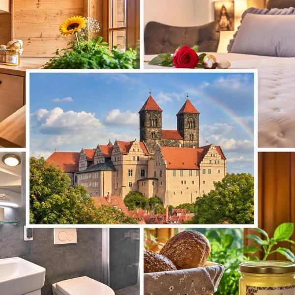 Schinkel Ferienunterkünfte Quedlinburg UNESCO Parkplatz und Kurtaxe inklusive, hotel a Quedlinburg