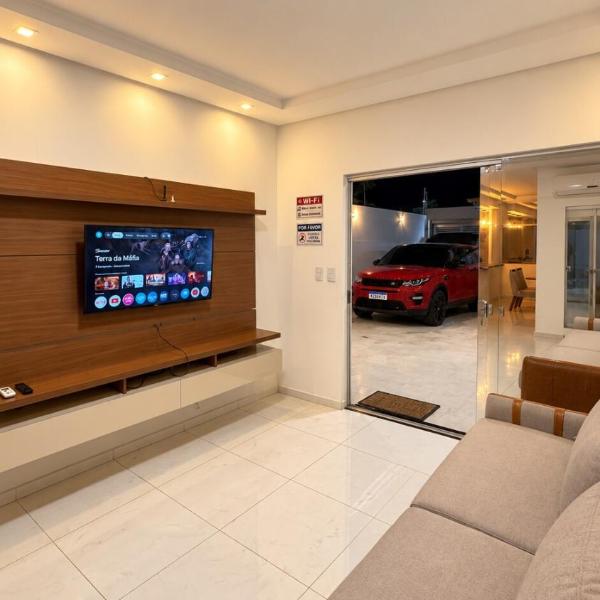 Casa Duplex Climatizado 3 Quartos com Garagem e Area de Churrasco