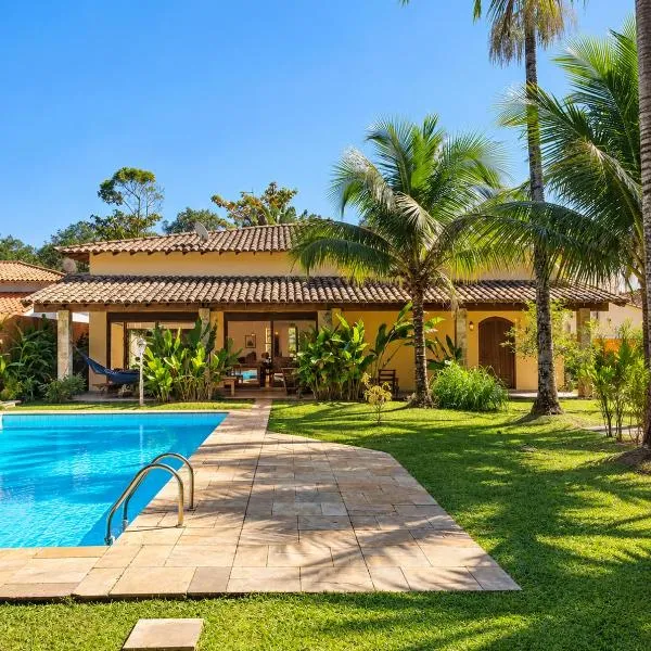 Casa Praia Jardim Acapulco, hótel í Guarujá