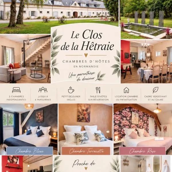 Le clos de la hêtraie, Hotel in Saint-Jean-de-Folleville