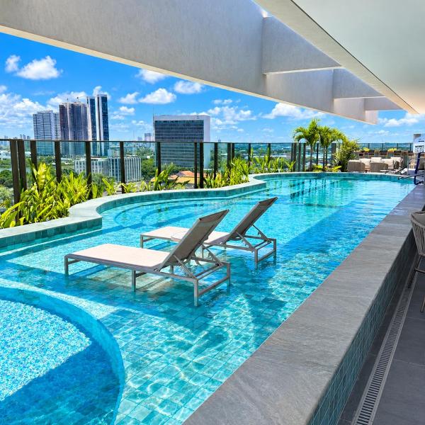 Flat Recife Antigo, Silo 215, Rooftop e piscina - Foto 4