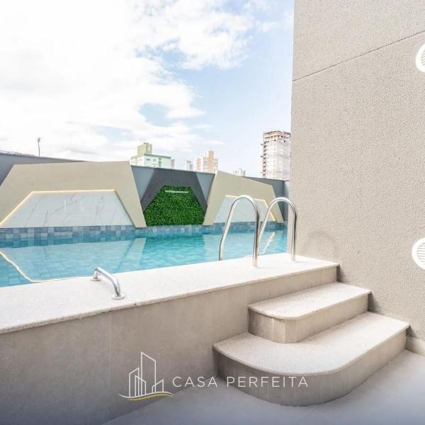 2 suítes com churrasqueira e piscina em Perequê - Foto 4