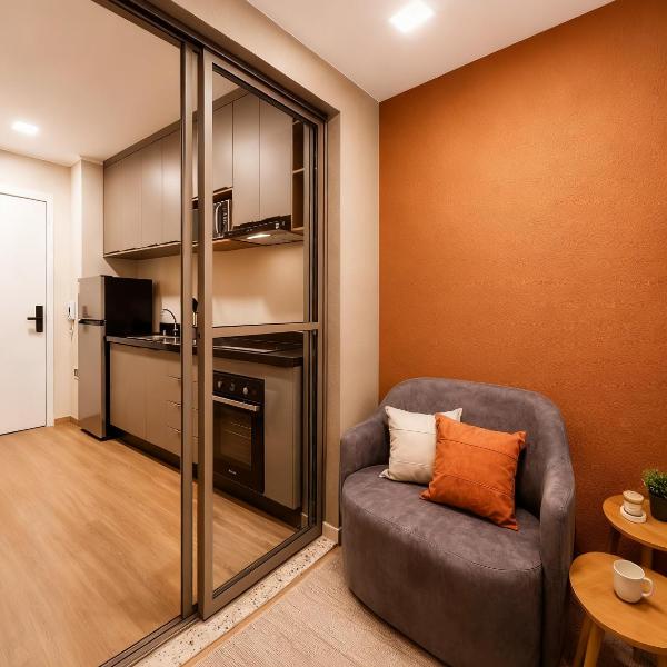 Studio Conceição com Piscina - Foto 4