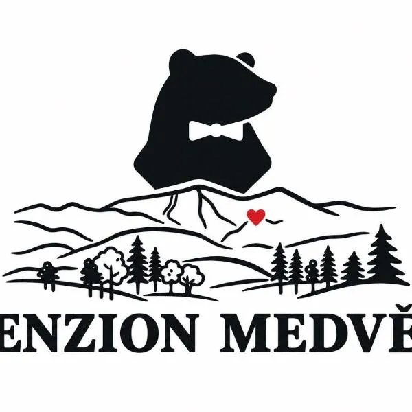 Penzion Medvěd, hotel u gradu Visoke na Jizeri