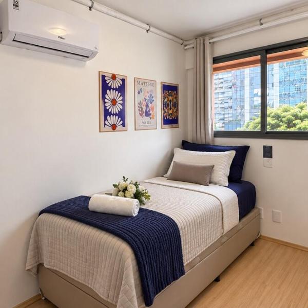 Apê de 2 quartos com piscina e academia, em frente ao metrô - Foto 2