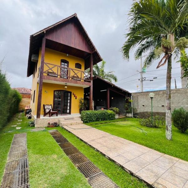 Casa chalé nosso refúgio 3 suítes