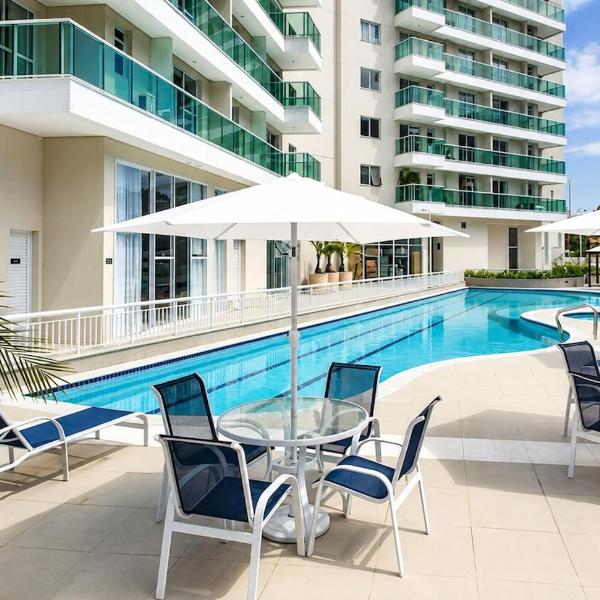 Flat Grande Vista lagoa Rio Centro e Eventos - Foto 4