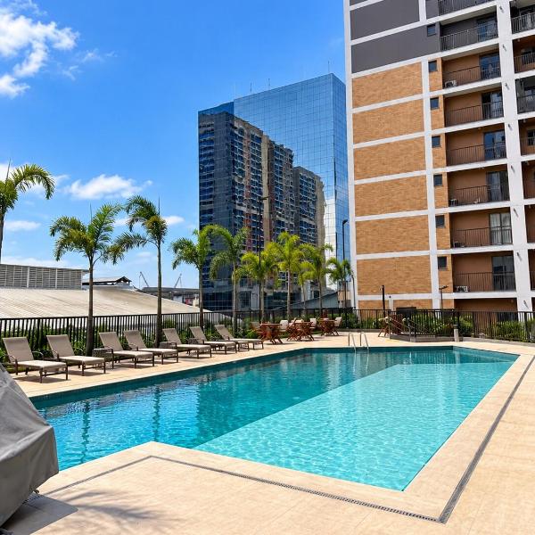 Apartamento para 4 pessoas com Piscina no Porto Maravilha