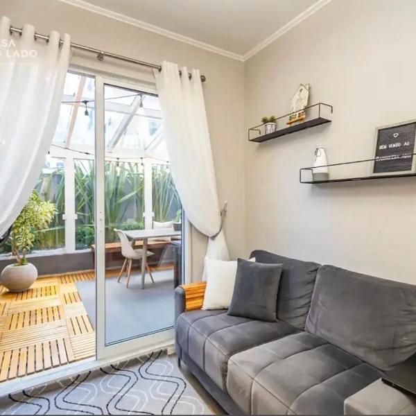 Apartment with outside area and garage