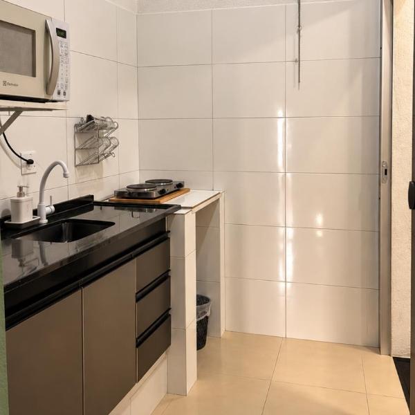 Flat mobiliado com Wi-Fi e ar-condicionado - Foto 4