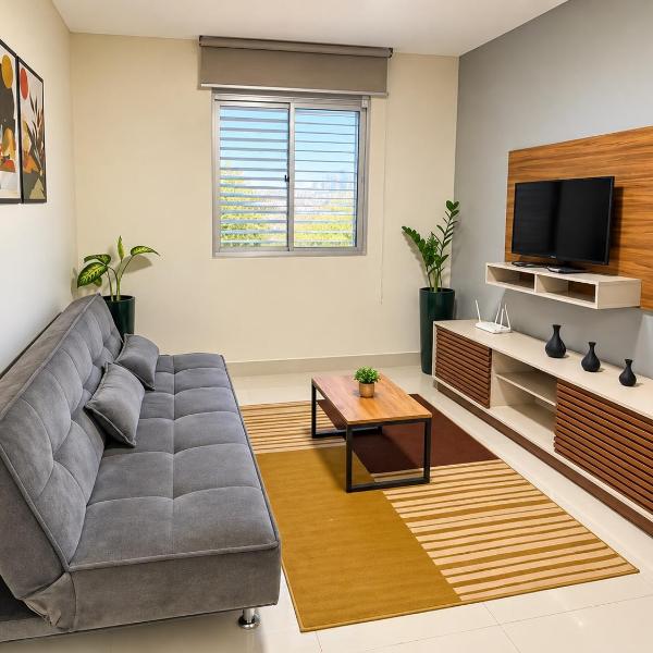 Setor Oeste 1 quarto c garagem 105