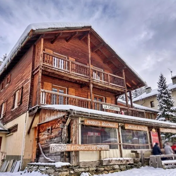 Casa-La Carotto Appartement pour 6 dans chalet, hotel u gradu 'Saint-Véran'