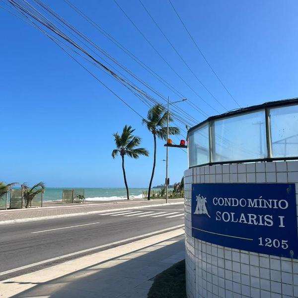 Apto beira mar de Maceió com piscina para 8 hóspedes