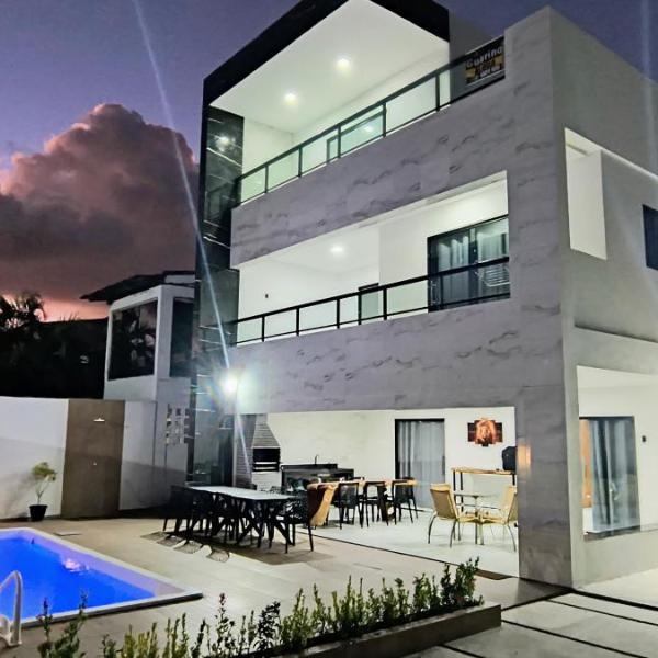 Casa Moderna 4 quartos 4 suites a 120 metros da praia - Foto 4
