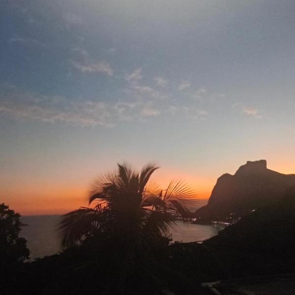 Ah Mar Vidigal Casa com Vista Mar , Pôr do Sol