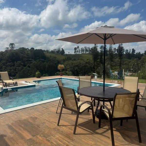 Chácara da Nena vista linda Wi-Fi piscina - Foto 3
