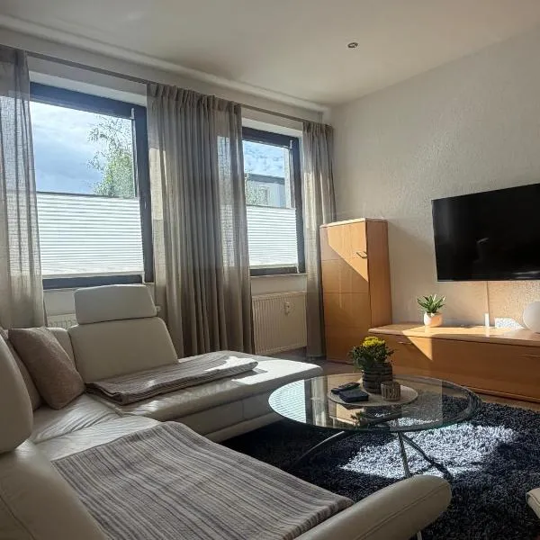Ferienwohnung Alte Volksbank Nauendorf: Nauendorf şehrinde bir otel