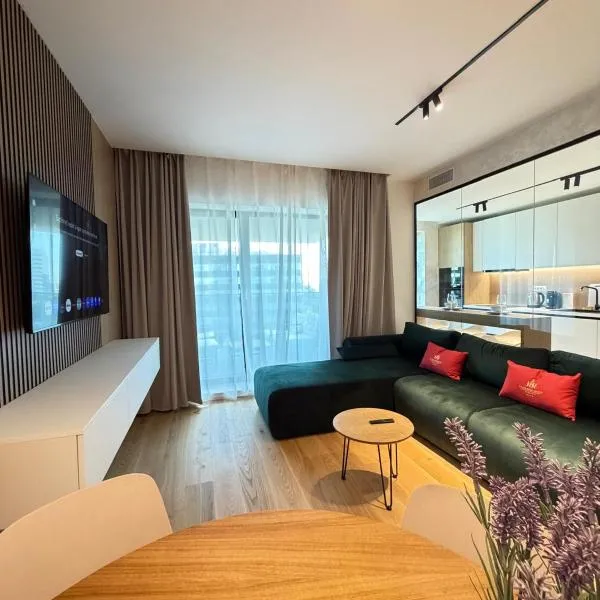 Luxury Glam Apartments near Clinics and MetroStation - parking, hotel a Bucarest
