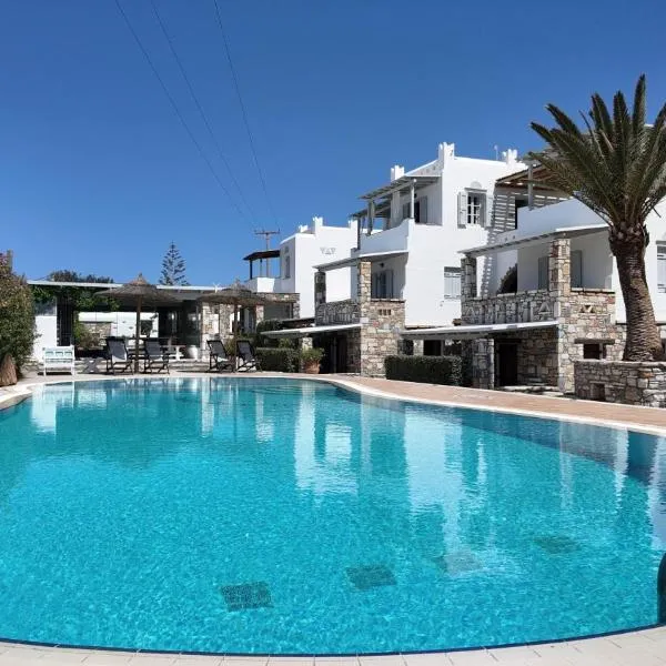 Villa Romantica Naxos, хотел в Maragkas