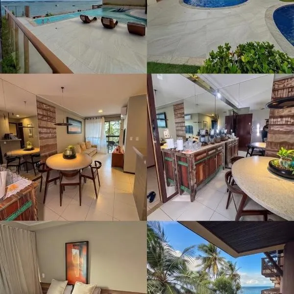 Apartamento em Resort Barra Bali Pé na Areia - Barra de São de Miguel - Apto 223, hotel a Barra de São Miguel