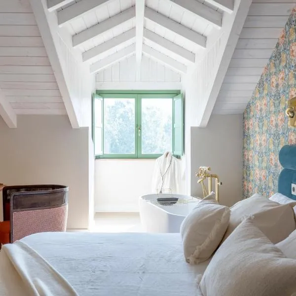 La Casa de las Flores- Apartamentos Boutique en el Bierzo、Noceda del Bierzoのホテル