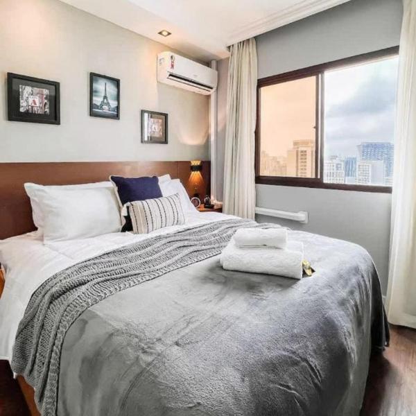 TW3302 Flat em Hotel Vila Olimpia