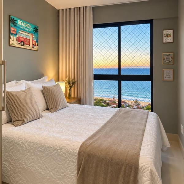 Sua Estadia no 12 Andar - Flat 2 Quartos com Vista Mar Incrível em Ponta Negra - Foto 2