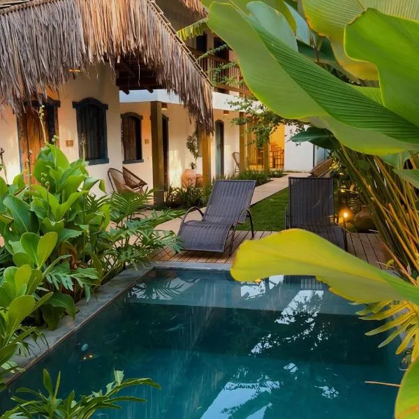 Pousada Villa Encantos do Mar, hotel a Trancoso